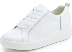 Waldläufer, trendige Damen-Schnürschuhe, Weite H, mit herausnehmbarem Fußbett