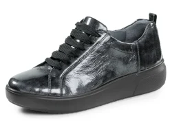 Waldläufer, trendige Damen-Schnürschuhe, Weite H, mit herausnehmbarem Fußbett