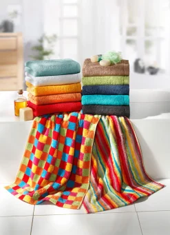 Walkfrottier-Serie aus reiner Baumwolle