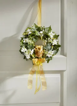 Wandkranz mit Kätzchen