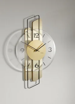 Wanduhr mit präzisem Quarzuhrwerk