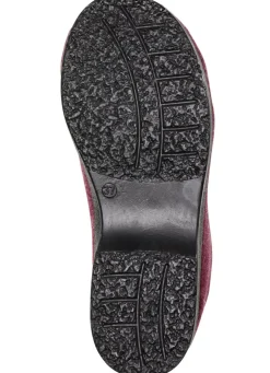 Warme Damen-Hausschuhe, Weite H, mit Reißverschluss