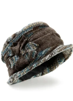 Warmer Damen-Hut mit Krempe