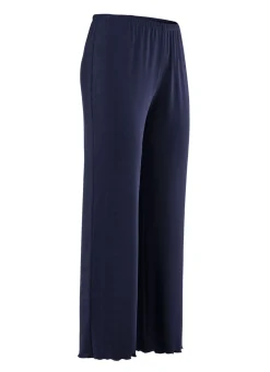 Weich fließende, 7/8-lange Hose