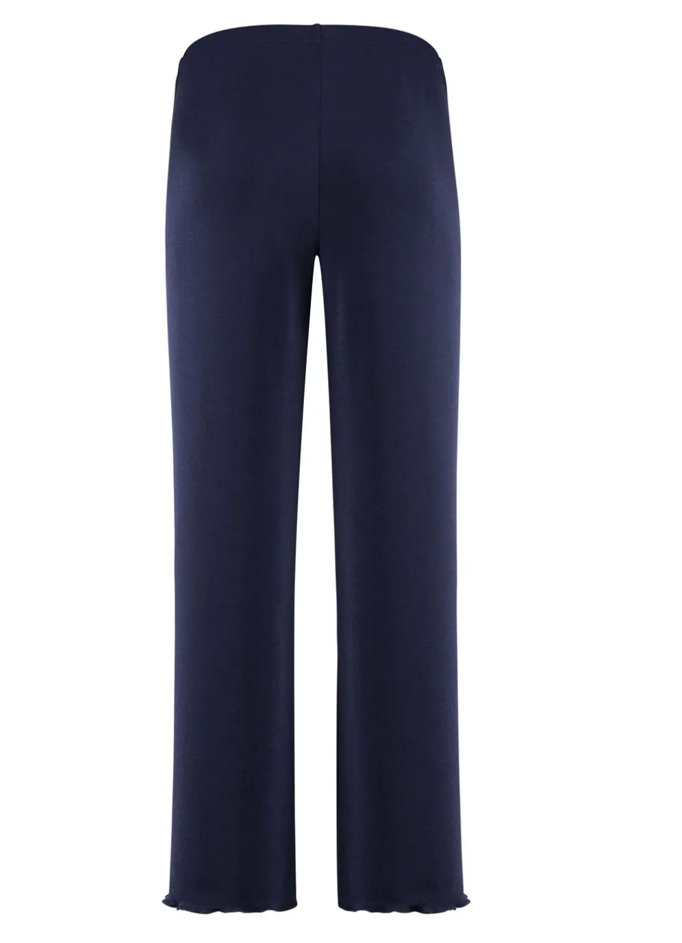 Weich fließende, 7/8-lange Hose