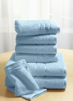 Weiche Walkfrottier-Handtücher aus dichtem Schlingenflor