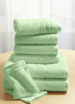 Weiche Walkfrottier-Handtücher aus dichtem Schlingenflor