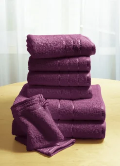 Weiche Walkfrottier-Handtücher aus dichtem Schlingenflor