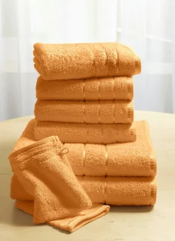 Weiche Walkfrottier-Handtücher aus dichtem Schlingenflor