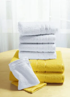 Weiche Walkfrottier-Handtücher aus dichtem Schlingenflor