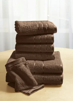 Weiche Walkfrottier-Handtücher aus dichtem Schlingenflor