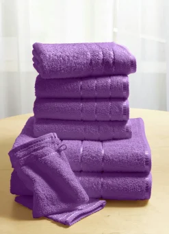 Weiche Walkfrottier-Handtücher aus dichtem Schlingenflor