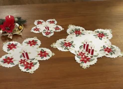 Weihnachtliche Tisch- und Raumdekoration