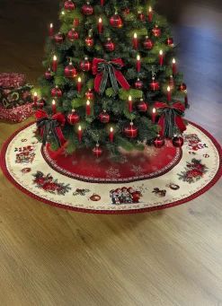 Weihnachtliche Tisch- und Raumdekoration in Gobelin-Qualität