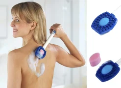 Wellness-Bürste 3-in-1: Reinigen, Pflegen und Massieren in Einem