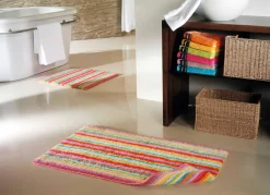 Wende-Badteppich aus 100% Baumwolle