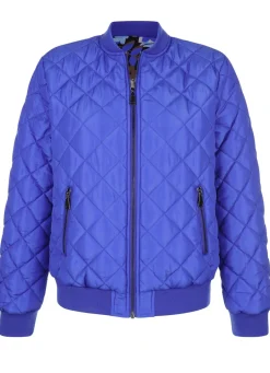 Wendeblouson mit Rippenstrickbündchen