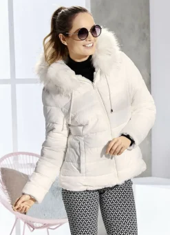 Wendejacke mit fester Kapuze