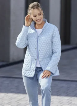 Wendejacke mit Knopfleiste