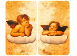 Wenko Herdabdeckplatten Engel, 2er-Set