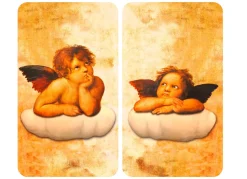 Wenko Herdabdeckplatten Engel, 2er-Set