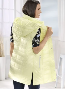 Weste mit abnehmbarer Kapuze