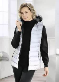 Weste mit reflektierender Beschichtung