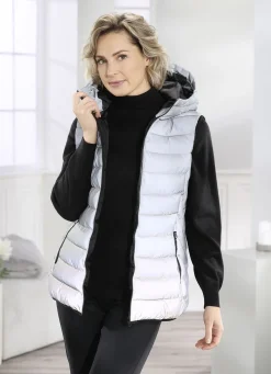 Weste mit reflektierender Beschichtung