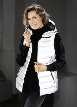 Weste mit reflektierender Beschichtung