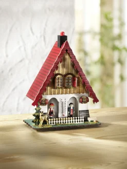 Wetterhaus mit Thermometer