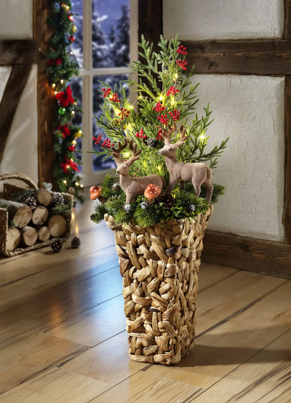 Wintergesteck mit Vase