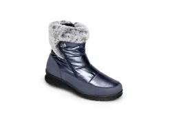 Winterstiefel mit Kunstpelzrand