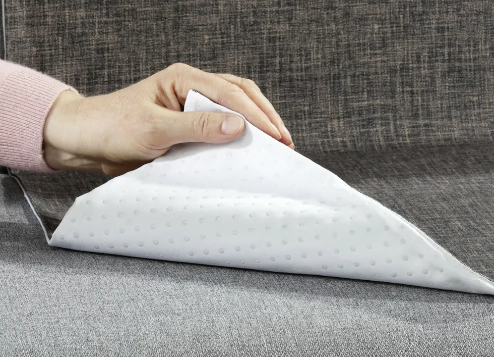 Wohnaccessoires aus 100% Baumwolle, Unterseite 100% Schurwolle