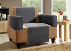 Wohnaccessoires aus Chenille mit Anti-Rutsch-Beschichtung