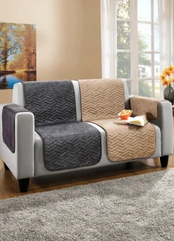 Wohnaccessoires in Wildleder-Optik mit Anti-Rutsch-Rückseite