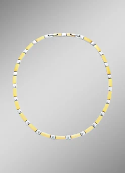 Wunderschön und modern: Halskette in Bicolor