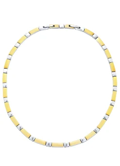 Wunderschön und modern: Halskette in Bicolor