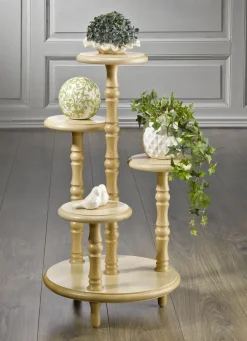 Wunderschöne Blumen-Etagere