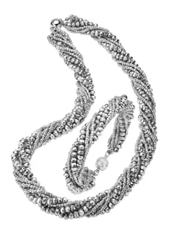 Wundervoll funkelndes Schmuck-Set, 2-teilig