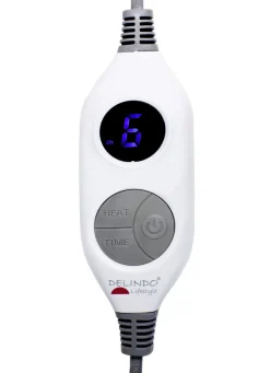 XXL-Heizdecke in Lammfell-Optik