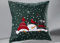 Zauberhafte Tisch- und Raumdekoration mit Schneemann-Motiven