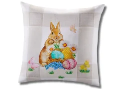 Zauberhafte Tischdecke mit niedlichen Ostermotiven