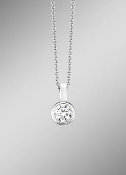 Zauberhafter Anhänger mit synth. Zirkonia