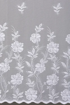 Zauberhafter Blumenfenster-Store in Jacquard-Qualität