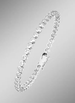 Zauberhaftes Armband mit synth. Zirkonia