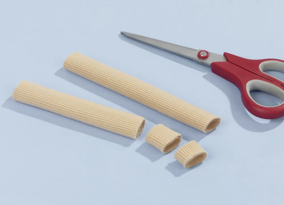 Zehenschutz, 2 Stück, mit Silikon-Innenseite