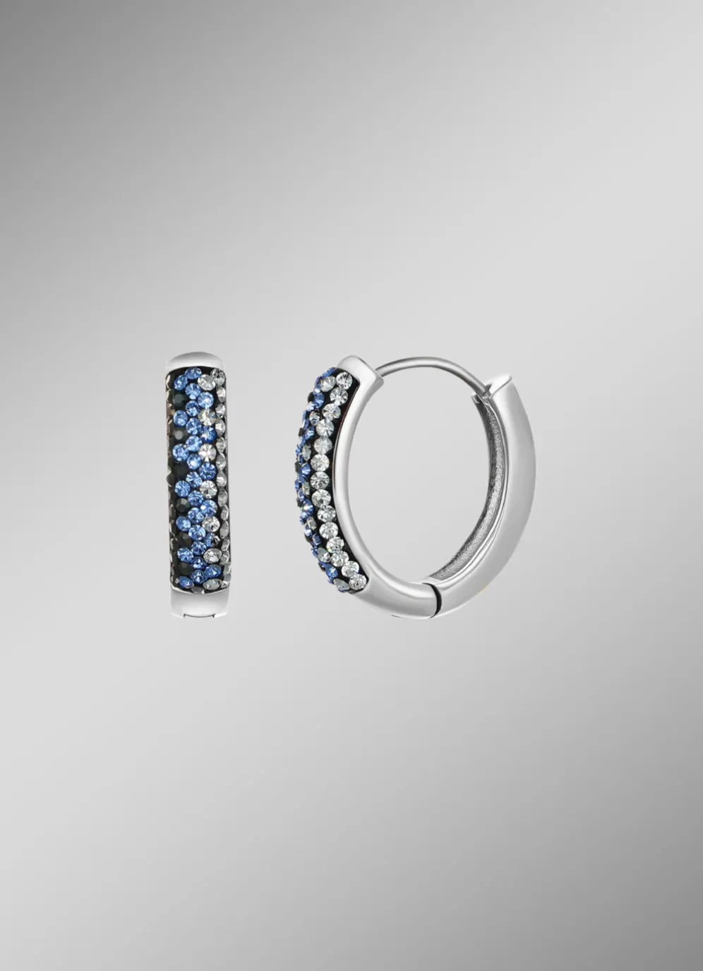 Zeitlose Eleganz: Klappcreolen mit funkelnden Kristallen