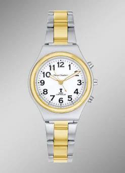 Zeitlose Funk-Damenuhr der Marke Pierre Chaubert
