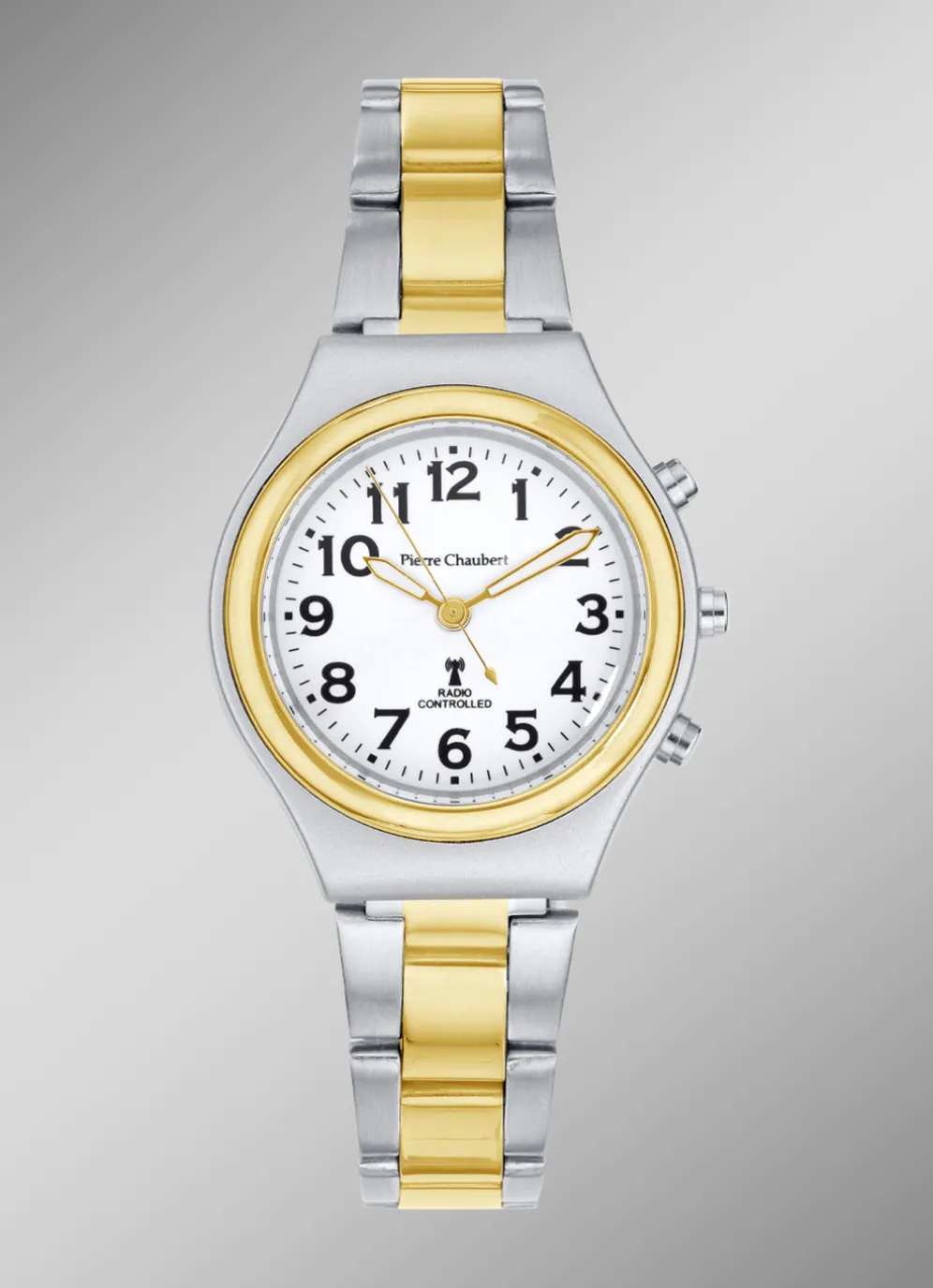 Zeitlose Funk-Damenuhr der Marke Pierre Chaubert