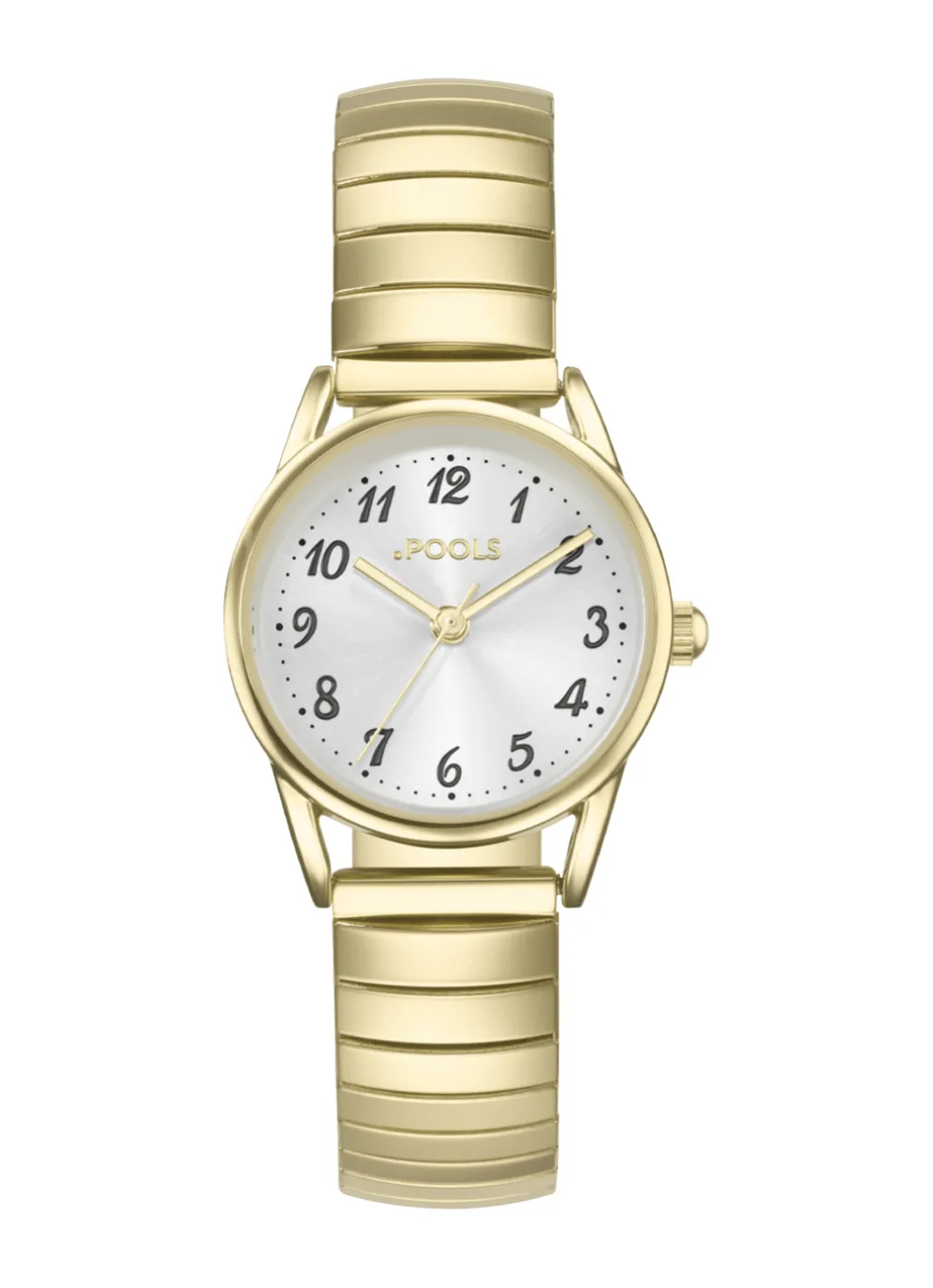 Zeitlose Quartz-Damenuhr Pools 1989 mit Zugband